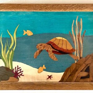 Marqueterie "Fonds Marins"