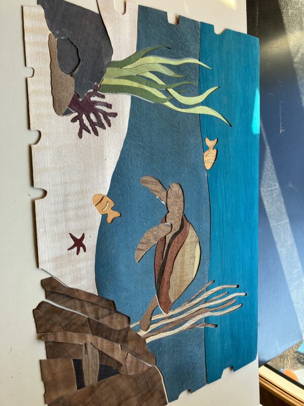 Marqueterie "Fonds Marins" – Image 4