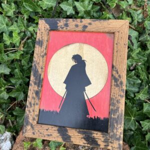 Marqueterie "Samuraï"