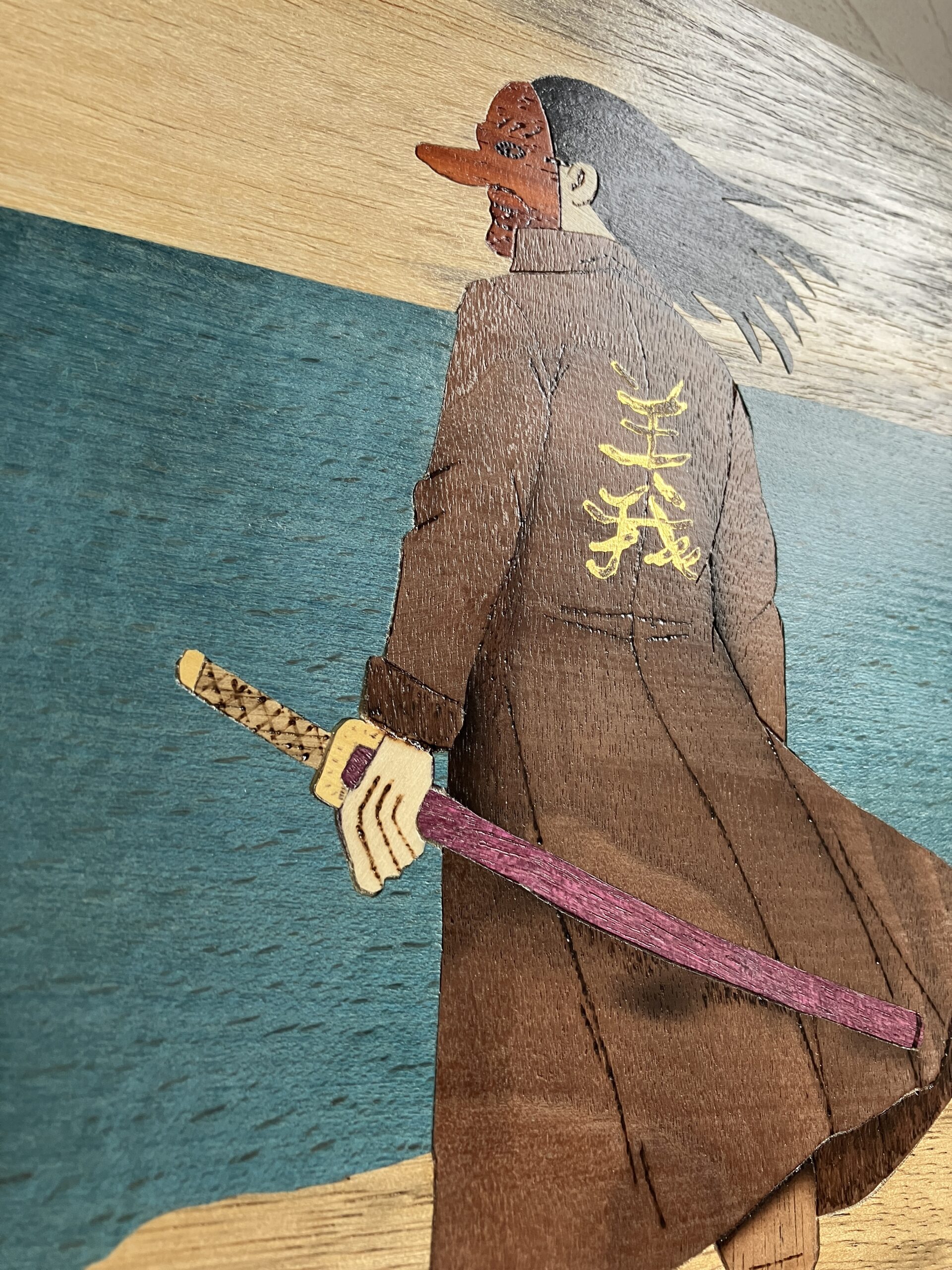 Marqueterie "Masque de Tengu" – Image 4