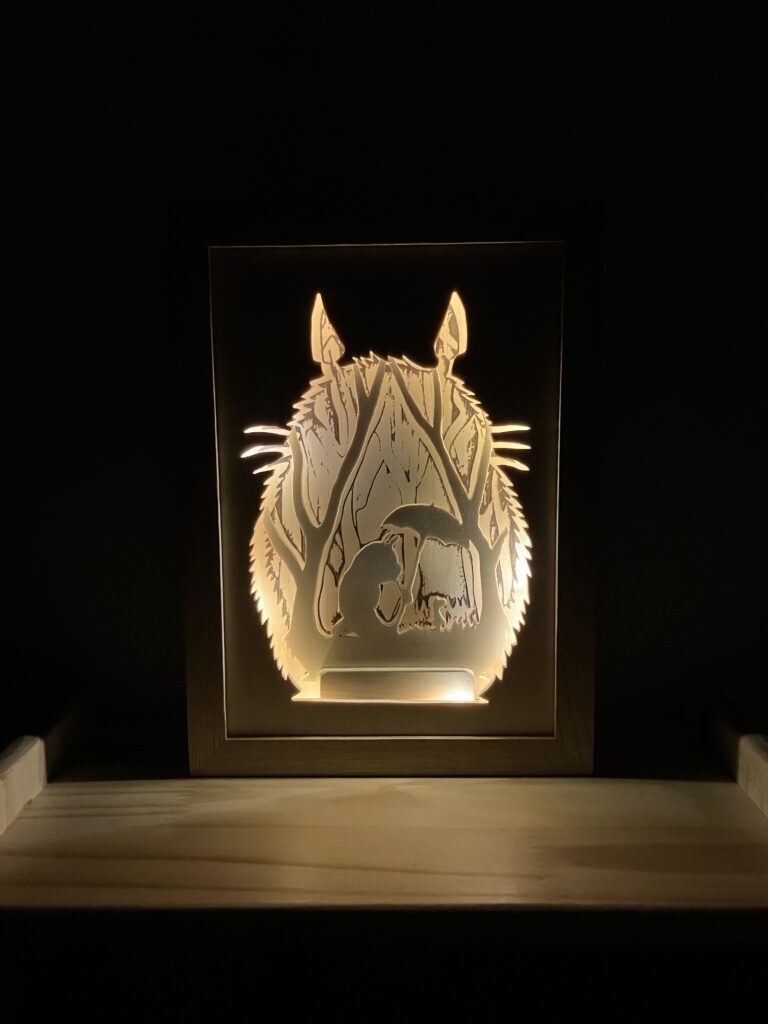Light box "Mon voisin Totoro"