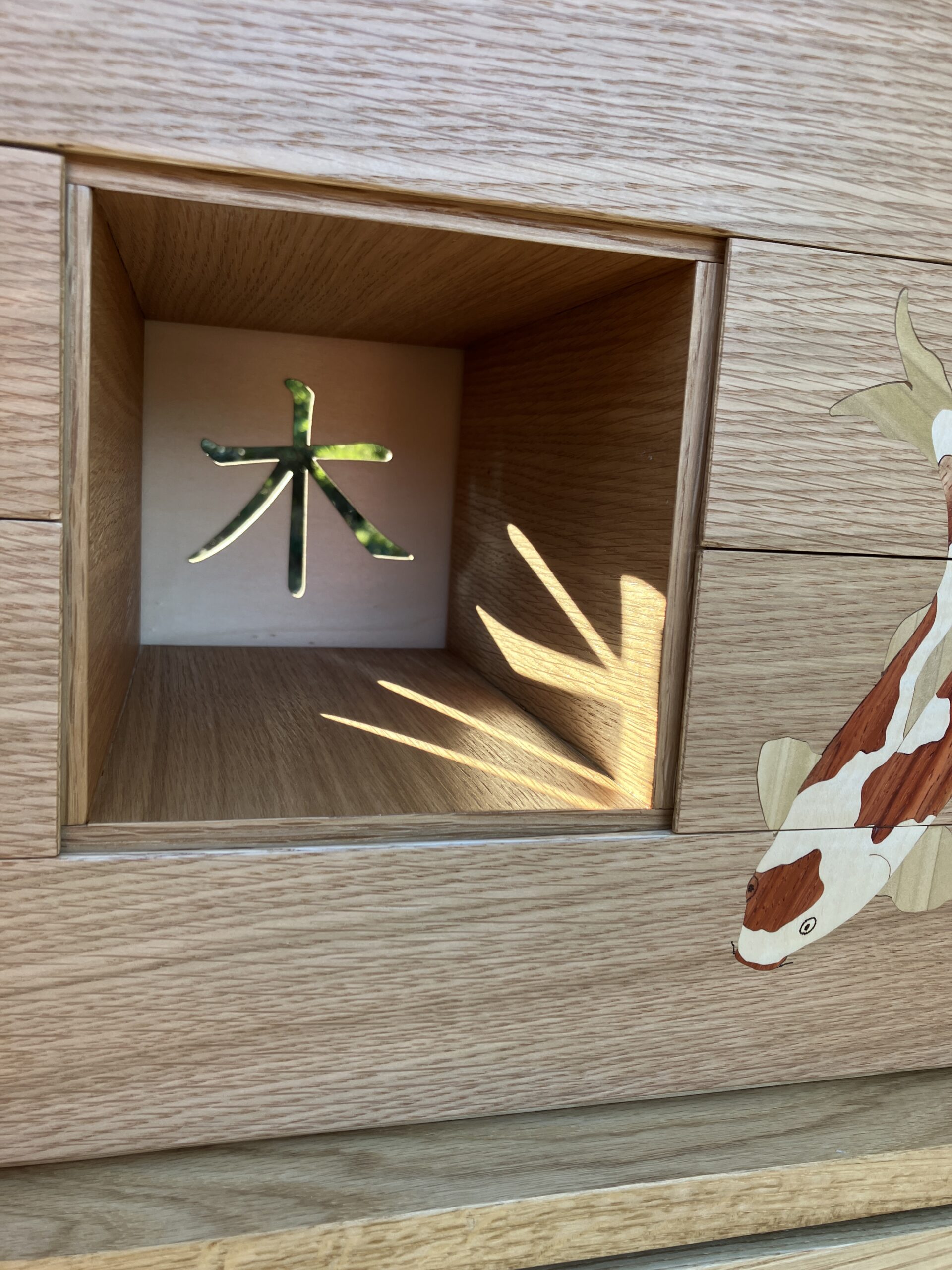 Cabinet japonais sur piètement – Image 5